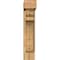 Ekena Millwork Olympic Block Rough Sawn Bracket w/ Offset Brace, Western Red Cedar, 6"W x 18"D x 30"H BKT0604X18X30OLY05RWR - alternate 2